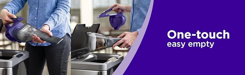 BLACK+DECKER dustbuster furbuster AdvancedClean Cordless Pet Handheld Vacuum, Home and Car Vacuum (HLVA325JP07)