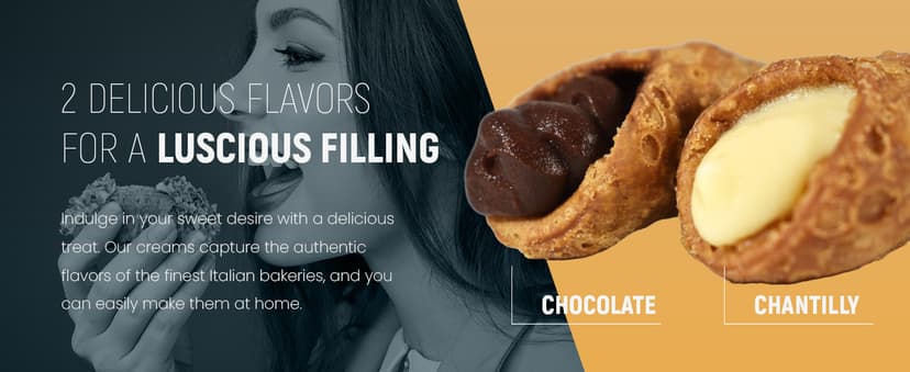 Cannoli, Gourmet Cookies. Biscotti DIY - Cannoli Experience, GIFT basket, Biscotti Italian Cookies, European Cookie, Prime Gifts for Christmas, for Friend, Women, Men or Grandma. CRAFT Your Sicilian Cannoli at Home!