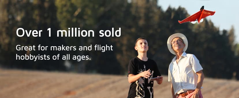POWERUP 4.0 The Next-Generation Smartphone Controlled Paper Airplane Kit, RC Controlled. Easy to Fly with Autopilot & Gyro Stabilizer. for Hobbyists, Pilots, Tinkerers.