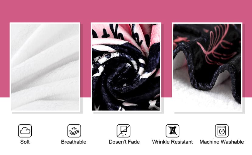 50 Birthday Gifts for Women, 50th Birthday Blanket with Gift Box, 50th Birthday Decorations Gift Ideas for Her, 50 Year Old Gifts for Women Turning 50 and Fabulous