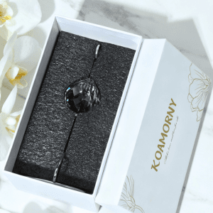 Memorial Gift with Stand, Unique Sympathy Idea for Loss of Family & Loved One, Tabletop Clear Crystal Rainbow Maker, Thoughtful Remembrance Bereavement Box