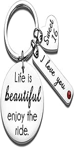 AMBREGRISSUN Teen Boys Girls Gifts - Funny Gag Gifts Keychain for Teenage Boys Girls Christmas Stocking Stuffers for Teens