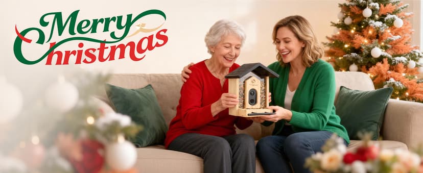 TT Nature Bird Feeder with Camera, Upgraded 1.5L Smart Birdhouse Al Identify for 10000 Plus Species, Auto Capture & Real-time Notifications, Ideal Gift for Bird Lovers (Iron Roof)