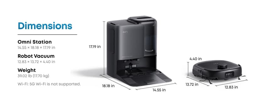 eufy Robot Vacuum E25, HydroJet System with Roller Mop, 20,000 Pa Turbo High Suction, All-in-One Robot Vacuum and Mop Combo for Home, Edge-to-Corner Cleaning, Zero-Tangle Design, AI Obstacle Avoidance