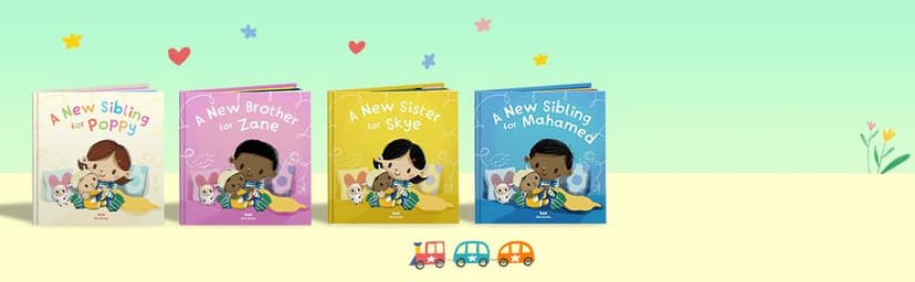 A New Sibling for You - A Personalized Book About Becoming a Big Sister/Big Brother - Wonderbly (Softcover)