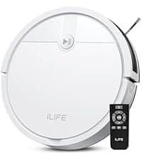 ILIFE A12 Pro Robot Vacuum and Mop Combo, Self Emptying Station for 60 Days, LiDAR Navigation, Home Mapping, No-Go Zones, 2.4G WiFi/App/Alexa/Remote Control, for Hard Floors, 110V