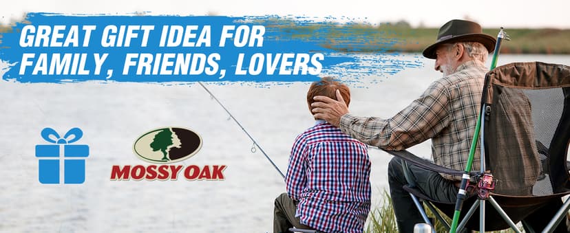 Mossy Oak Fishing Tools Kit- Fishing Plier, Fish Lip Gripper, Multifunctional Fishing Hook Remover with Lanyards Sheath, Saltwater Resistant Fishing Accessories & Equipment, Fishing Gifts for Men