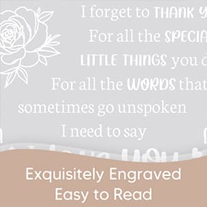 Gifts for Mom, Mom Birthday Gifts, I Love You Mom Gifts - Mother Acrylic Keepsake - Best Christmas Mother's Day Gifts for Mom from Daughter Son