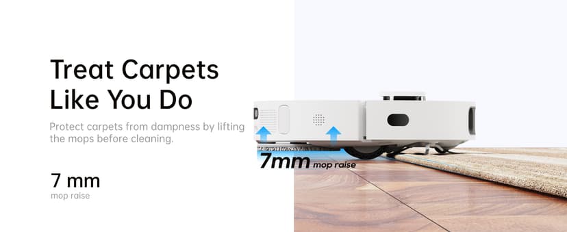 dreame L10s Ultra Robot Vacuum and Mop Combo, Auto Mop Cleaning and Drying, Self-Refilling and Self-Emptying Base for 60 Days of Cleaning, 5300Pa Suction and AI Navigation, Compatible with Alexa