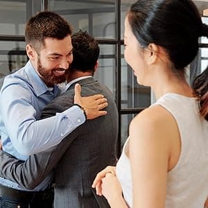 HGDEER Natural Stone Retirement Bracelet for Women/Men 2025, Going Away Farewell Gifts Valentine Gift For Coworkers Teacher with Gift Message Card