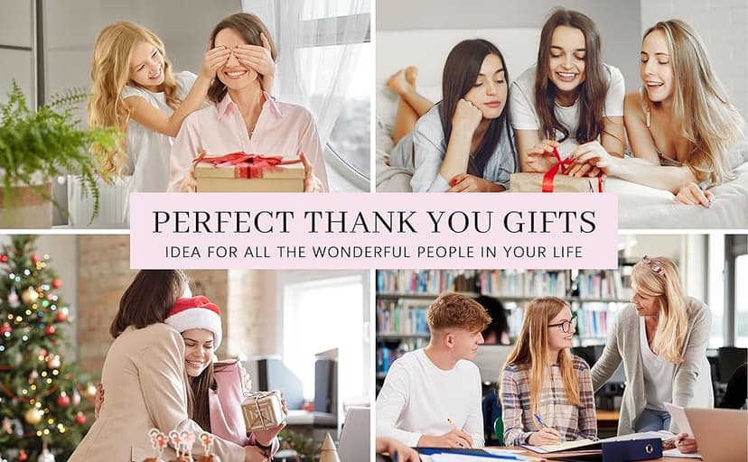 Thank You Gifts for Women, Men, Hostess Gift, Lavender Scented Soy Wax Candle, Appreciation Gifts for Teacher Coworker Employee Boss Nurse, a Little Candle to Say A Big Thank You, Handmade