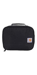 Carhartt Camping Cooler, Worksite Lunchbox, Soft Shell Cooler for Construction Sites, Work and Everyday Use Cooler, Brown