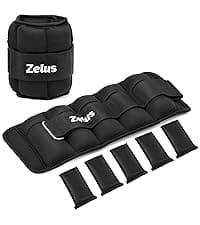 ZELUS Weighted Vest, 6lb/8lb/12lb/16lb/20lb/25lb/30lb Weight Vest with Reflective Stripe for Workout, Strength Training, Running, Fitness, Muscle Building, Weight Loss, Weightlifting