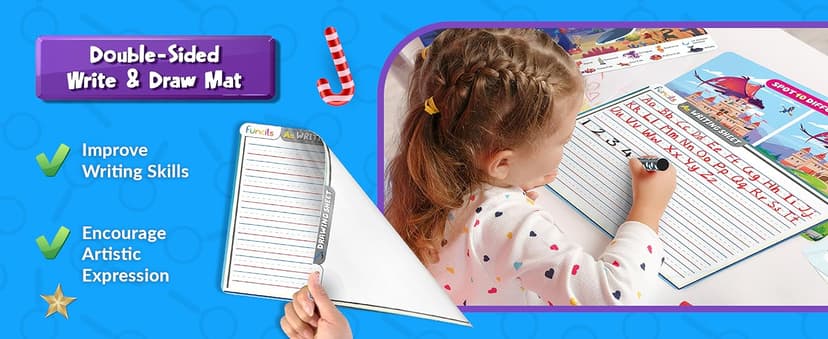 Search and Find for Kids & Toddlers - Preschool Learning Activity Book, Art and Craft Supplies, Seek Find Games, Birthday Gifts for Girls & Boys, Educational Toys for Ages 3, 4, 5, 6 Year Old