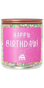 Lavender Scented Mom's Funny Christmas Candle