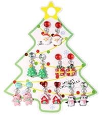 PinkSheep Little Girl Jewel Rings in Box, Adjustable, No Duplication, Girl Pretend Play and Dress Up Rings (24 Lovely Ring)