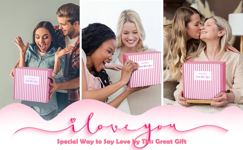 Gifts for Women Birthday Gifts, Spa Gifts Set- 10 Pcs Christmas Valentine's Mother's Day Gifts and Cherry Blossoms Self Care Package Gifts Women, Relaxing Gifts Basket