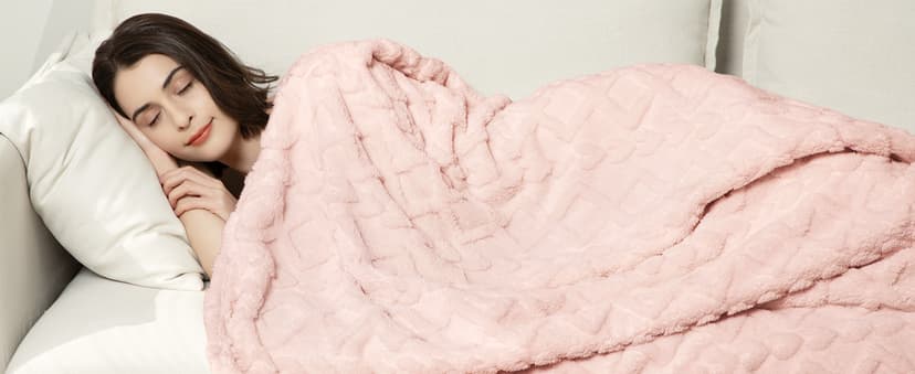 Aganear Fleece Throw Blanket - Cozy Soft Lightweight Fuzzy Throw Blanket for Women Portable Throw Blankets for Couch, Warm Present for Birthday, Christmas, Halloween, Housewarming(50"x60", Khaki)