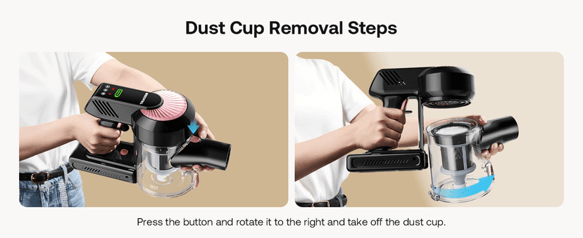 Cordless Vacuum Cleaner, Self-Standing 40Kpa 45Mins Vacuum Cleaners for Home, 8-in-1 Lightweight Stick Vacuum with Anti-tangle Wireless Vacuum for Carpet, Tile, Pet Hair, Hardwood Floors, Black