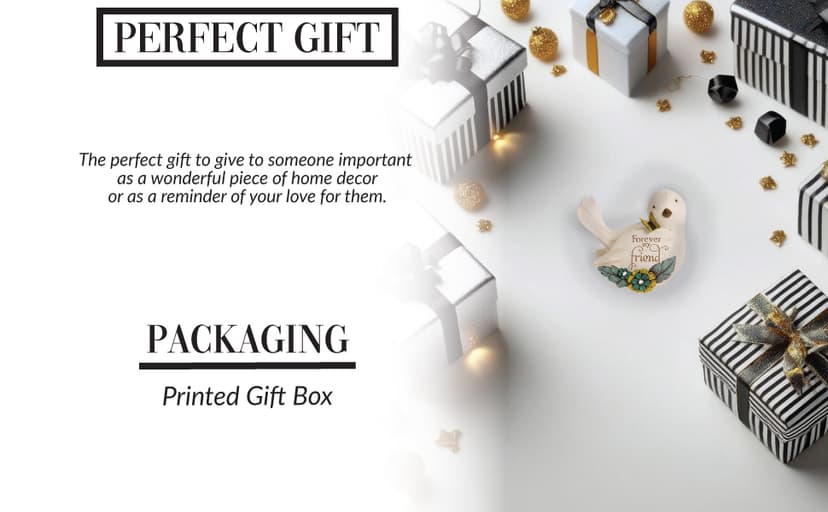 Pavilion Gift Company 41044 Simple Spirits Forever My Friend Bird Figurine, 3-1/2-Inch