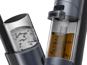 JONR ED12 PRO Wet Dry Vacuum Cleaner,Vacuum Mop, Three Sided Cleaning,Hot Water Self-Cleaning,Hot Air Drying,Tangle-Free,Smart Hard Floor Cleaner Machine with Powerful Suction