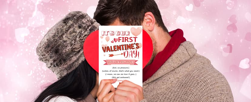 Valentines Day Card Gifts for Him Men, Happy Valentine's Day Gifts for Husband Boyfriend Fiance form Wife Girlfriend Fiancee, Mens Valentines Gifts Ideas, Vday Card
