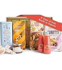 Mercato di Bellina Meat and Cheese Gift Box - Italian Charcuterie Gift Basket With Salami, Cheese, Olives, Crackers, Made in Italy for Holiday, Father's Day, Birthdays, Housewarming, Thank You