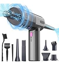 4.3Kpa Keyboard Vacuum Cleaner Mini:Handheld Computer Vacuum Cordless for Car Laptop Sewing Machine Portable Keyboard Vac USB Desk Crumbs Dust Cleaners