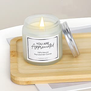 Thank You Gifts for Women, Teacher Appreciation Gifts, Employee Appreciation Gift for Coworkers Employees Teachers Nurse Secretary w Thanks Cards, Awesome Glass Cup