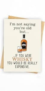 Husband Birthday Card | Birthday Decorations for Men | Funny Birthday Card & Gift for Husband, Men, Boyfriend, and Him | Happy