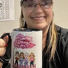 Gossby Gossby Personalized Best Friend Coffee Mug - Custom Gift for Female Best Friend with Design, Name - Christmas, Birthday, Friendship Besties Gift for Women - You're My People - 3 BFFs