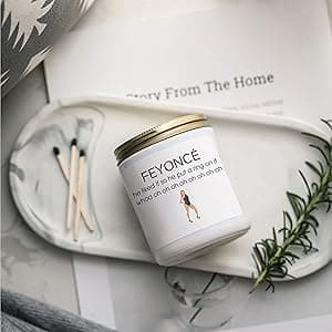 Funny Wedding Gift, Engaged Gift for Bride, Newly Couples, Bridal Shower Wedding Gifts, Newly Engaged Gifts for Her,Feyonce Candle, He Put A Ring on it Candle, Lavender Scented Candles 7oz