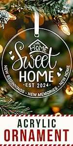 ZAGKOO Neighbor Christmas Ornaments 2025 - Best Christmas Neighbors Gift Ideas, Great Gifts for Next Door Neighbor - Friendship Gifts for Neighbors, Women, Men - Ceramic Keepsake 2025