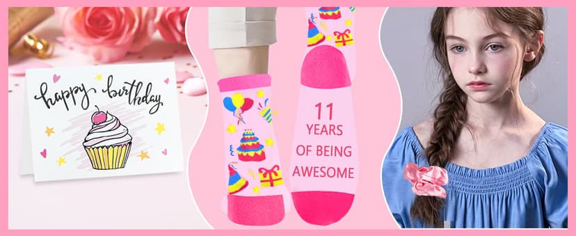 11 Year Old Girl Gifts - Cool Stuff for Teen Girls' 11th Birthday - Daughter, Niece, Granddaughter Decorations