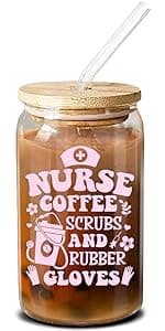 NewEleven Class Of 2025 Graduation Gifts For Her, Friends - Funny Master Degree, College Graduation Gifts From Friends And Family - 16 Oz Coffee Glass