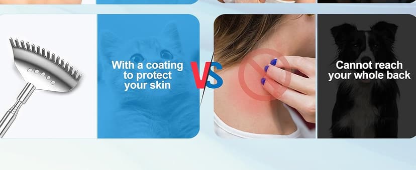 3 Pack Different Back Scratcher Metal Portable Telescoping with Rubber Handles, Extendable Back Massager Tool with Beautiful Box, Stocking Stuffers for Men Women Kids Adults (Black)