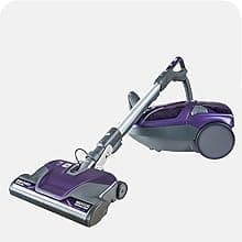 Kenmore 600 Series Pet Friendly Lightweight Bagged Canister Vacuum with Pet PowerMate, Pop-N-Go Brush, 2 Motors, HEPA Filter, Aluminum Telescoping Wand, Retractable Cord and 4 Cleaning Tools, Purple