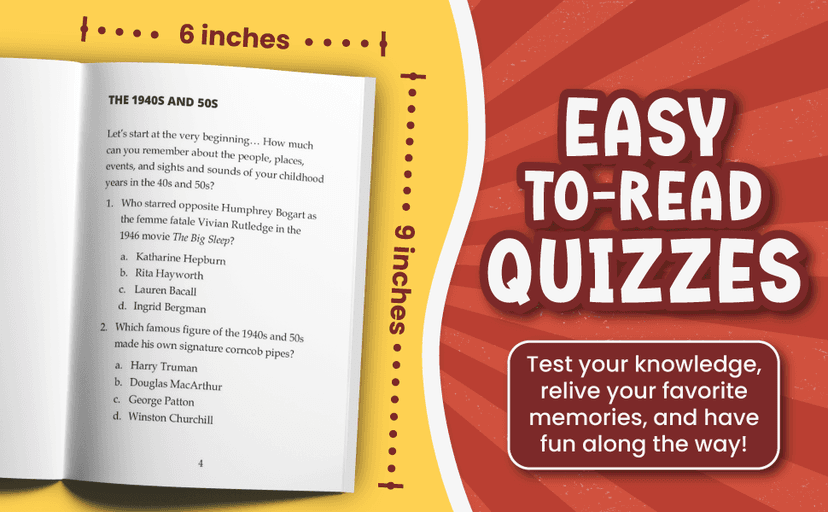 The 80th Birthday Trivia Challenge: Take A Walk Down Memory Lane With Fun Brain-Teasers And Quizzes For Eighty-Year-Olds (80th Birthday Gift)