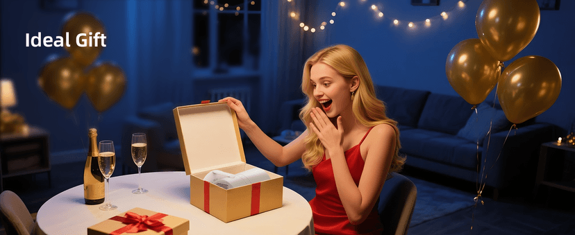 Mini Projector with WiFi and Bluetooth, Portable Movie Projector with 180° Rotatable, 1080P HD Supported, Auto Vertical Keystone, Compatible with Smartphone, TV Stick, Laptop, HDMI, USB