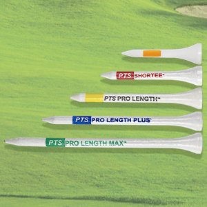 Pride PTS Wood Golf Tees - 135 Count, 3-1/4 Inch - 1 Brand on Tour - Best for Drivers & Woods - Improve Distance and Accuracy