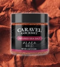 Infused Sea Salt Sampler Set, Finishing Salt for Seasoning, Gourmet Cooking Gift and Spice Variety Pack for Special Occasions, 0.5 oz x Bundle of 6 Flavored Salts - Caravel Gourmet Salt