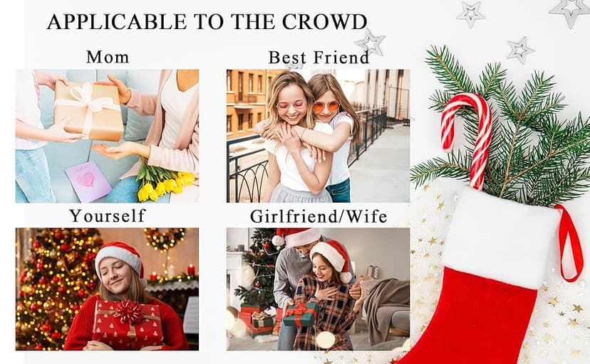 𝗚𝗶𝗳𝘁𝘀 𝗳𝗼𝗿 𝗪𝗼𝗺𝗲𝗻 𝗠𝗼𝗼𝗻𝘀𝘁𝗼𝗻𝗲 𝗕𝗿𝗮𝗰𝗲𝗹𝗲𝘁 Amazonite Colorful Imperial Jasper Stainless Steel Beads Bracelets, Graduation Mothers Day Christmas Birthday Gifts for Her Women