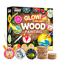 JOYIN Rock Painting Kit for Kids, Arts and Crafts for Girls & Boys Ages 6-12, DIY Supplies for Painting Rocks, Easter Craft Kits Art Set, Toddler Birthday Christmas Presents, Family Indoor Activity