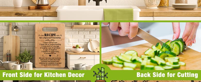 Friendship Gifts for Women Friends Birthday, Bff Gifts, Bestie Gifts for Women, Best Friend Cutting Board Gifts, Inspirational Gifts for Female Friends