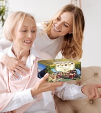 Matilde Vicenzi Roma Cookie Gift Tin - Italian Pastries & Cookies in Individually Wrapped Trays - Bakery Dessert Gifts For Birthdays, Thank You, Get Well and Every Special Occassion - Puff Pastry, Assorted Cookies in Italian Design Gift Tin 32.5oz (920g)