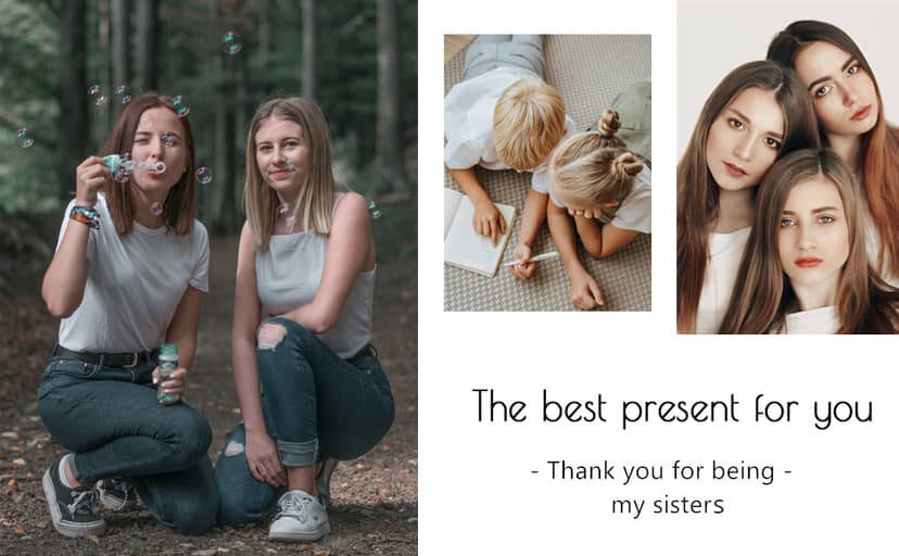 Sunflower Jewellery Friendship Necklace for 3 4 Stainless Steel Heart-Shaped Necklace/Bracelet Three Hearts Composed of Friendship Necklace/Bracelet, Gifts for Friends