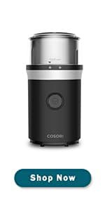 COSORI Coffee Mug Warmer & Mug Set for Desk, Cup Heater, Office & Christmas Gifts, 1°F Precise Temperature Control, Touch Tech & LCD Digital Display (77-194℉), 304 Stainless Steel, Silver/Black