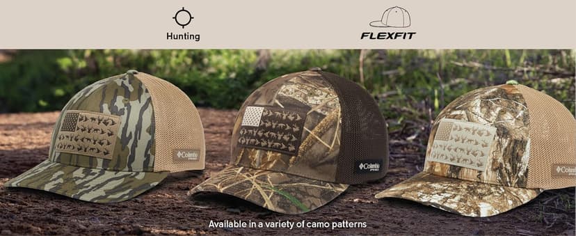 Columbia unisex-adult PHG Camo Mesh Ball Cap