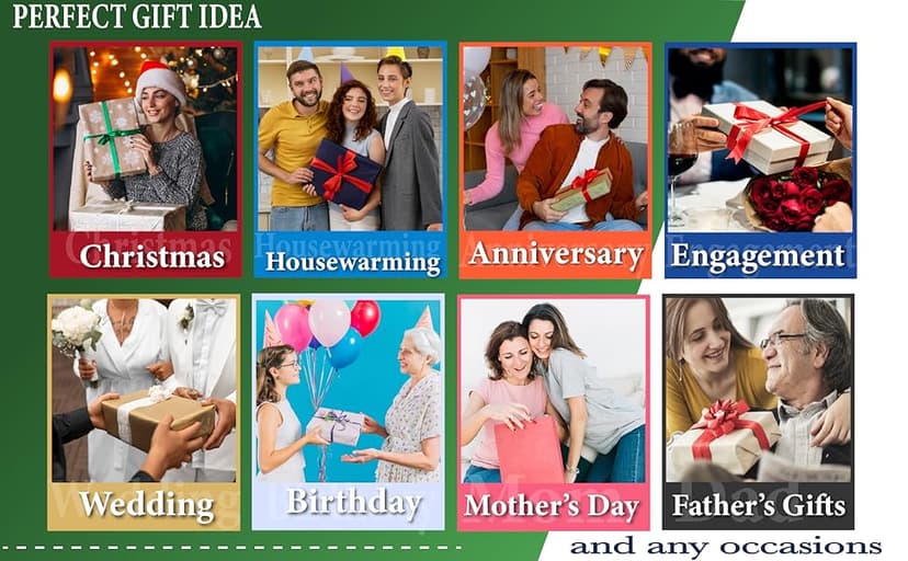 Custom Cutting Board Gift for Christmas, Engraved Wood Charcuterie Board for Housewarming, Anniversary, New Home, Wedding, Engagement, Best Gift Ideas for Couples, Parents, Women, Newlyweds