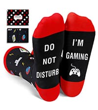 Gamer Gifts for Teens Boys - Baseball Hockey Football Basketball Gifts, Gaming Socks for Adult, Kids 4-18 Years